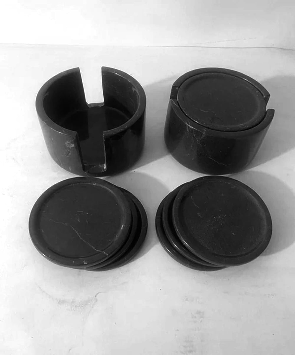 Marble Coasters (Black)