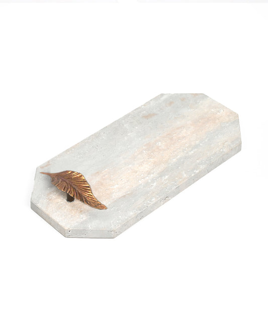 Leaf Tray (Travertine)