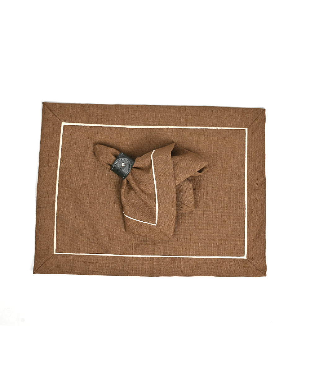 Jute Table Napkin (Shade Olive Green)