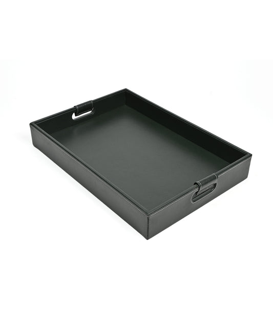 Leather Tray (Dark Green Large)